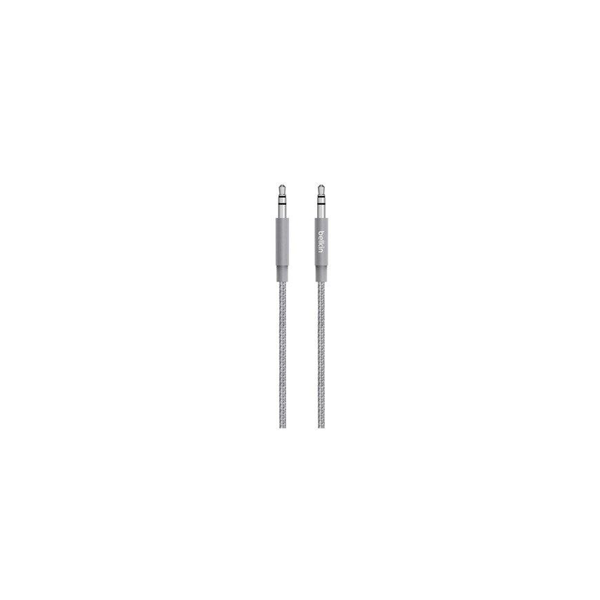 Belkin AV10164BT04-GRY audio kabelis 1,2 m 3.5mm Pelēks