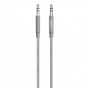 Belkin AV10164BT04-GRY audio kabelis 1,2 m 3.5mm Pelēks Belkin AV10164BT04-GRY audio kabelis 1,2 m 3.5mm Pelēks