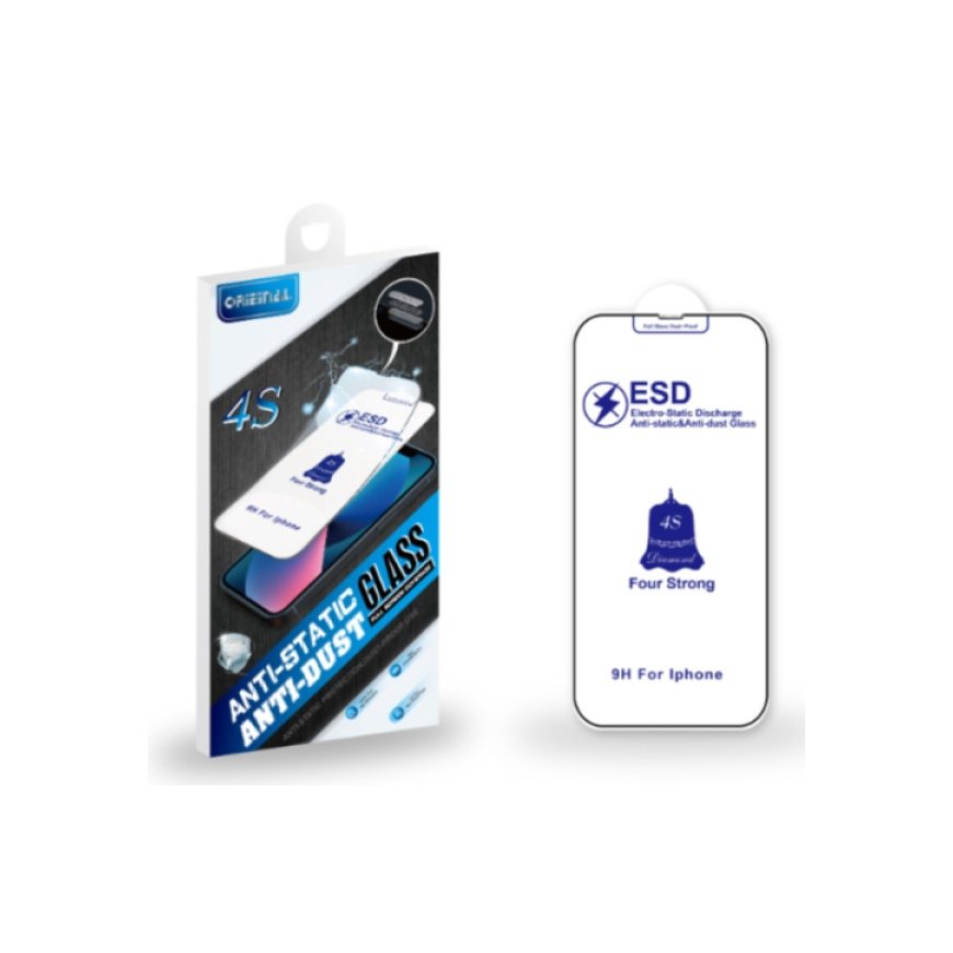 Fusion ESD Anti-Static Dust Proof tempered glass for Apple iPhon – 2