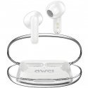 Bluetooth headphones 5.3 T85 ENC TWS white Bluetooth headphones 5.3 T85 ENC TWS white