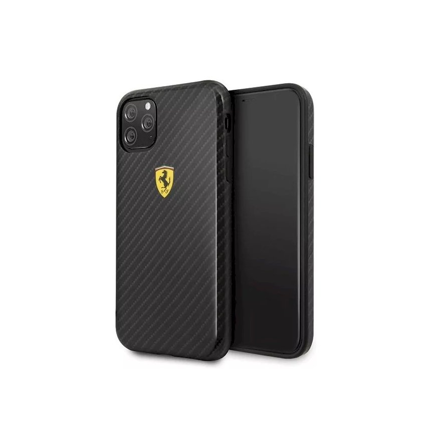 Ferrari Hardcase FESPCHCN58CBBK Protect Silicone Case For Apple