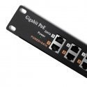 QOLTEC 54478 Patch panel RACK 12 jungtys POE Juodas QOLTEC 54478 Patch panel RACK 12 jungtys POE Juodas