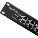 QOLTEC 54478 Patch panel RACK 12 jungtys POE Juodas QOLTEC 54478 Patch panel RACK 12 jungtys POE Juodas