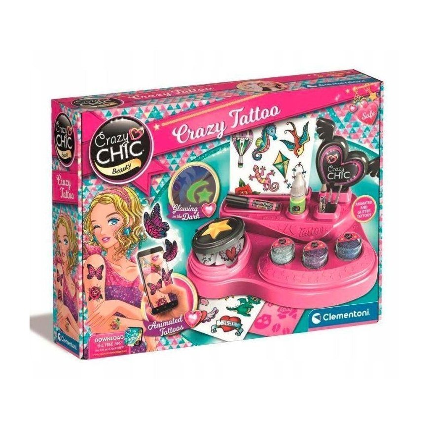 Clementoni Rinkinys Crazy Chic Crazy Tattoos – 3