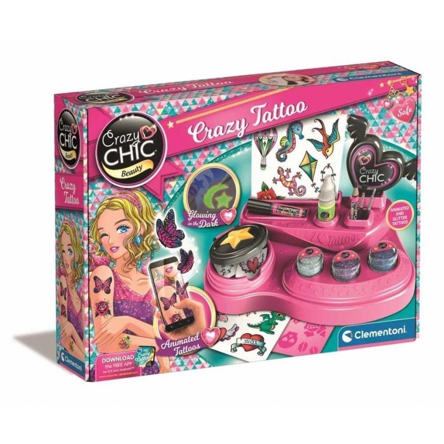 Clementoni Kit Crazy Chic Crazy Tattoos – 5