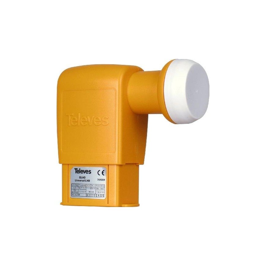 LNB keitiklis Quad Televes – 3