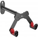 Maclean MC-457 Wall Mounted Bike Rack Wall Mounted Bike Rack with 2 Hooks Horizontal Bike Wall Mounted Bike Rack Max. Load 25 kg