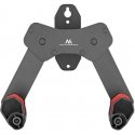 Maclean MC-457 Wall Mounted Bike Rack Wall Mounted Bike Rack with 2 Hooks Horizontal Bike Wall Mounted Bike Rack Max. Load 25 kg
