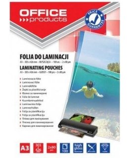 Q-connect Folia for laminating A3 bĹ yszczÄ … ca transparent 100 units