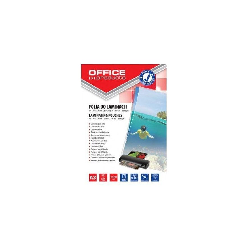 Q-connect Folia for laminating A3 bĹ