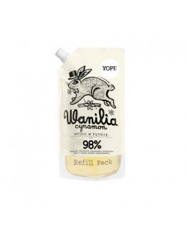 Yope Mydło w płyne Wanilia Cinnamon 500 ml - opakawanie uzepeniające