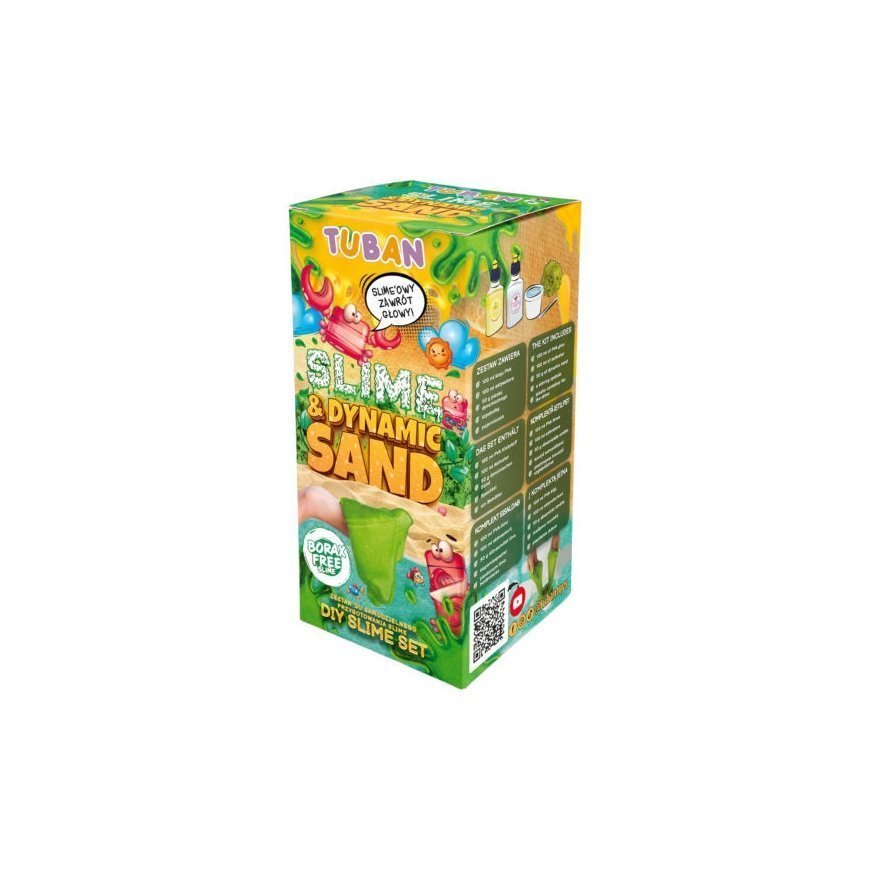 Slime set DIY and dynamic sand