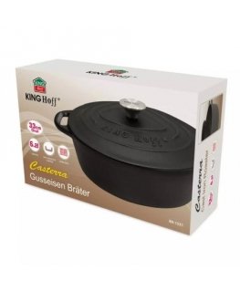 King Hoff Cast iron pan 33cm 6.2L KINGHOFF KH-1531