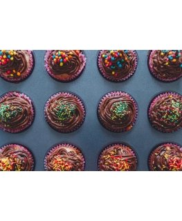 Mondex Patisse Forma do muffin 12 vnt. 35 cm Sidabrinis Top universalus