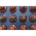 Mondex Patisse Forma do muffin 12 vnt. 35 cm Sidabrinis Top universalus