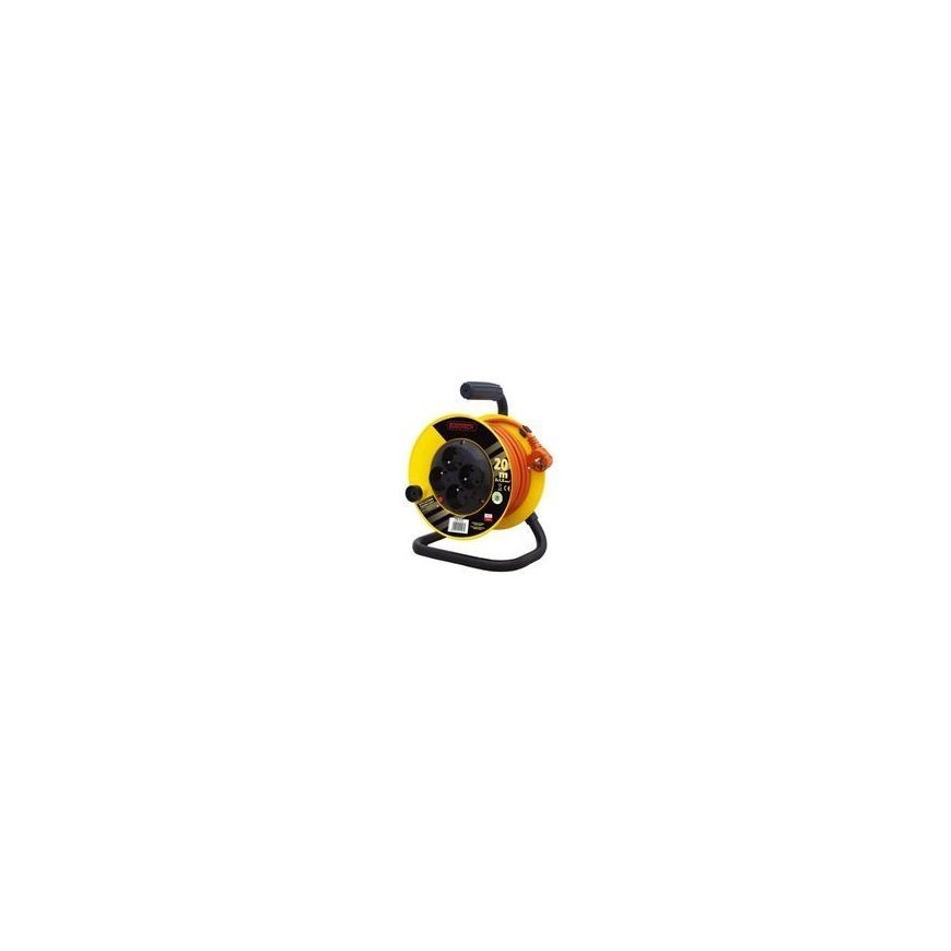 KEL 1 socket extension cable without 20 m 16A red (W-97289)