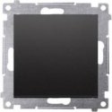 Kontakt-Simon Simon 54 Single pole switch (module) 16AX 250V screw terminals black matt DW1A.01/49 Kontakt-Simon Simon 54 Single pole switch (module) 16AX 250V screw terminals black matt DW1A.01/49