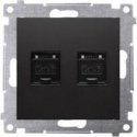 Kontakt-Simon Simon 54 Single pole switch (module) 16AX 250V screw terminals black matt DW1A.01/49 Kontakt-Simon Simon 54 Single pole switch (module) 16AX 250V screw terminals black matt DW1A.01/49