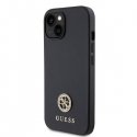 Guess Strass Metal Logo Back Case Aizsargapvalks Priekš Apple iPhone 15 Plus Guess Strass Metal Logo Back Case Aizsargapvalks Priekš Apple iPhone 15 Plus