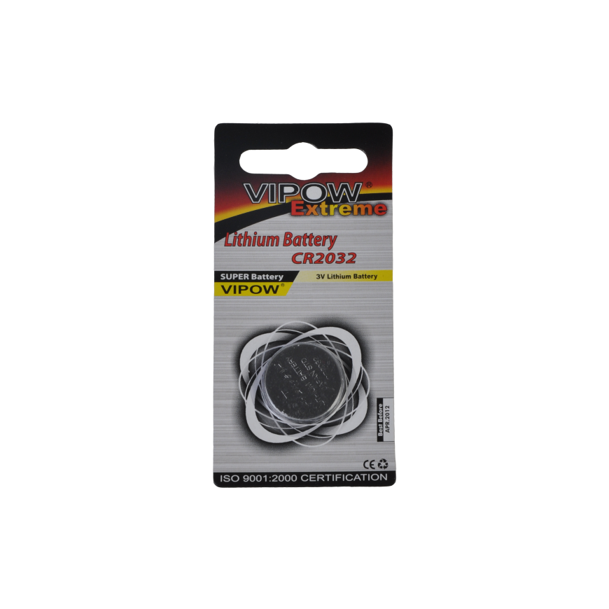 LITHIUM BATTERY CR2032 VIPOW EXTREME 1PCS – 2