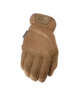 Mechanix Wear Gloves Mechanix FastFit® Coyote, size L. Ruched cuff, 0.6 mm artificial leather, TrekDry®, touchscreen technology