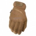 Mechanix Wear Gloves Mechanix FastFit® Coyote, size L. Ruched cuff, 0.6 mm artificial leather, TrekDry®, touchscreen technology Mechanix Wear Gloves Mechanix FastFit® Coyote, size L. Ruched cuff, 0.6 mm artificial leather, TrekDry®, touchscreen technology