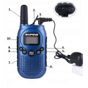 Walkie-Talkie Baofeng BF-T6 Panda Blue Walkie-Talkie Baofeng BF-T6 Panda Blue