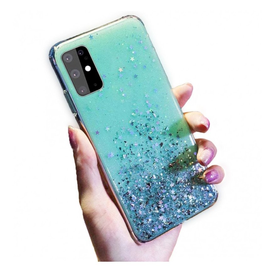 Fusion Glue Glitter Back Case Silicone Case For Apple iPhone 11