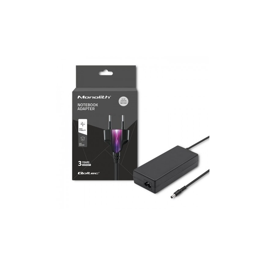 Qoltec 50797 power adapter/inverter Indoor Black