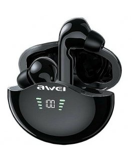 Earphones Bluetooth 5.1 T12P TWS+ dock black