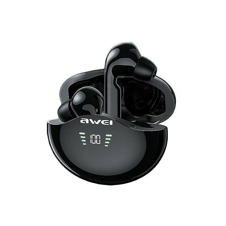 Earphones Bluetooth 5.1 T12P TWS+ dock black