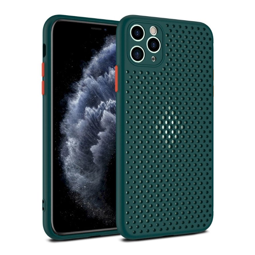 Fusion Breathe Case Silicone Case For Apple iPhone 12 Pro Max Gr