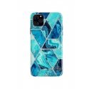 Fusion Geometric Marble Case Silicone Case For Apple iPhone 12 P