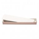 Patisse quiche form with loose bottom 35 x 11 cm steel copper/beige