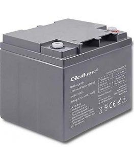 QOLTEC 53035 Qoltec Battery AGM 12V 45Ah max.13.5A