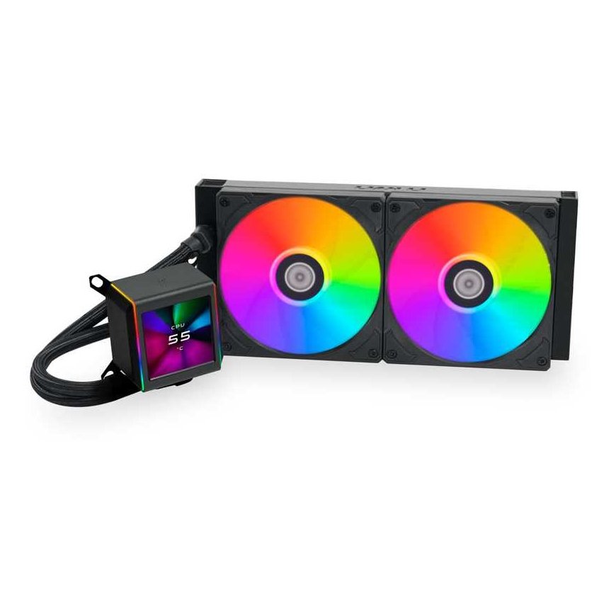 Lian Li GALAHAD II LCD 280 Komplett-Wasserkühlung, ARGB - black