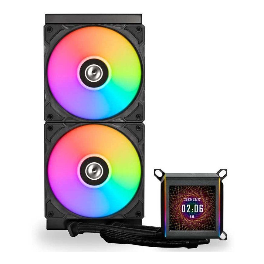 Lian Li GALAHAD II LCD 280 Komplett-Wasserkühlung, ARGB - black – 2