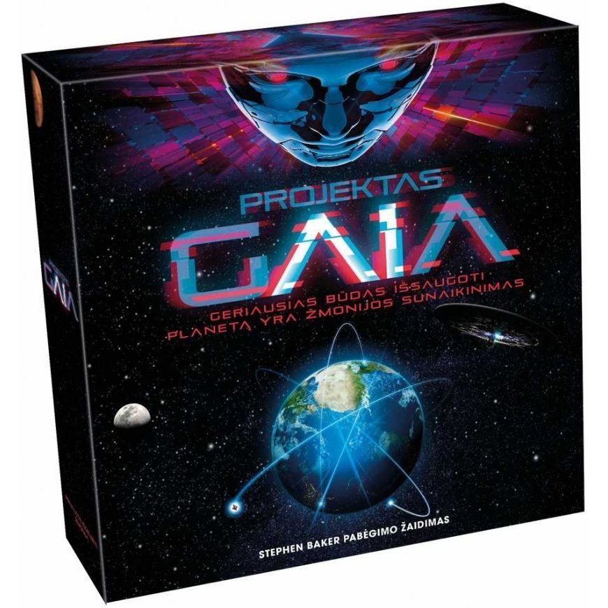 Puzzle TACTIC Game "Project GAIA" (Lithuanian) – 2