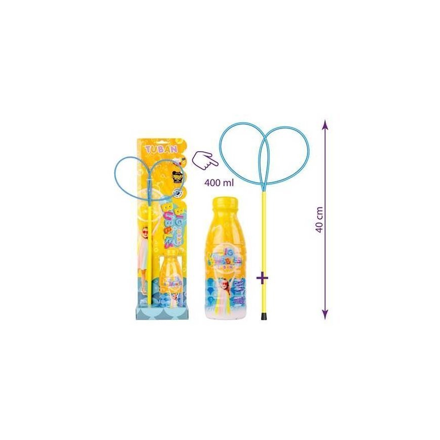 Tuban Soap bubble ring "Butterfly Pro" + Soap bubble liquid 400 ml – 4