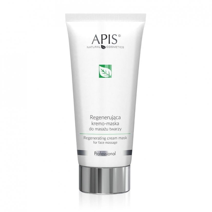 APIS Regenerating Kremas Mask regenerating cream-mask for face massage 200ml