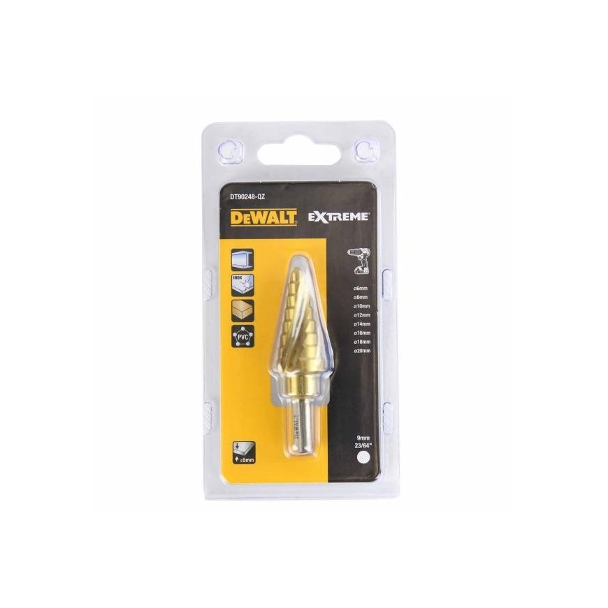 Dewalt Drill extreme® 6-20 mm step drill