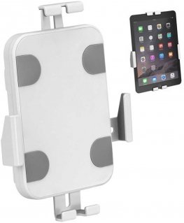 Maclean Advertising Tablet Holder, Wall Mount with Locking Device, 7.9"-11", Universal, MC-469W
