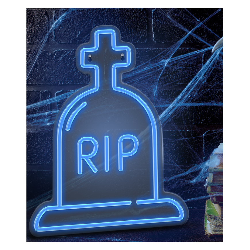 TelForceone Neon PLEXI LED RIP blue FPNE16 Forever Light – 5