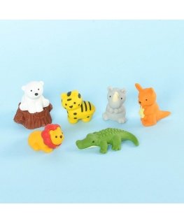 IWAKO erasers - puzzle set "Safari"