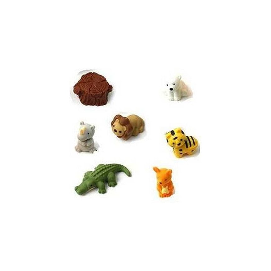 IWAKO erasers - puzzle set "Safari" – 5