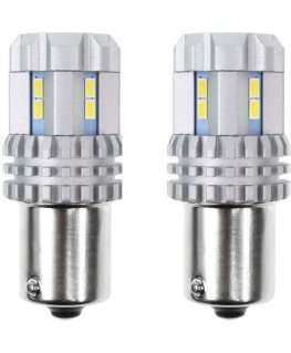 Desktop Amio Canbus 3020 super bright 22smd 1156 ba15s p21w r10w r5w white 12v / 24v LED bulbs
