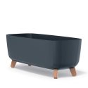 Prosperplast div class"int_ce_html"GRACIA CASE flower pot - anthracite/div Prosperplast div class"int_ce_html"GRACIA CASE flower pot - anthracite/div