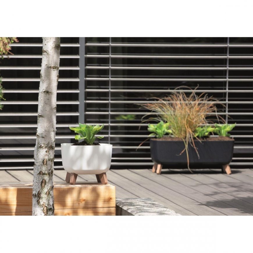 Prosperplast div class"int_ce_html"GRACIA CASE flower pot - anthracite/div – 2