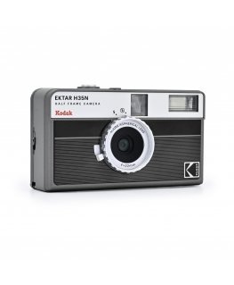 KODAK EKTAR H35N CAMERA STRIPED Black
