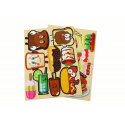 Puzzle Lean Cars A set of educational magnetic puzzles with a food theme Puzzle Lean Cars A set of educational magnetic puzzles with a food theme